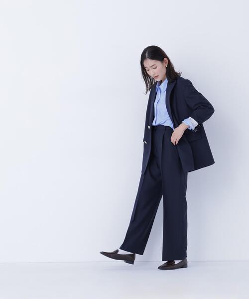 NATURAL BEAUTY BASIC(ナチュラルビューティーベーシック)の「◇ダブルブレスト SETUP パンツ(その他パンツ・レディース・ネイビー/ベージュ系その他/ピンク系その他/オフホワイト・SMALL/MEDIUM)」の14枚目の写真
