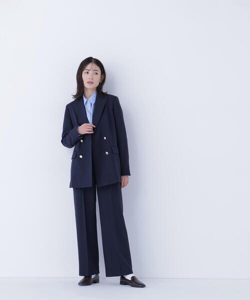 NATURAL BEAUTY BASIC(ナチュラルビューティーベーシック)の「◇ダブルブレスト SETUP パンツ(その他パンツ・レディース・ネイビー/ベージュ系その他/ピンク系その他/オフホワイト・SMALL/MEDIUM)」の12枚目の写真