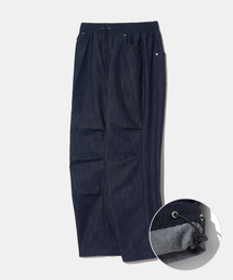 Diamond Layla（ダイアモンドレイラ）の「Unmodified Denim String Wide Pants P16  Blue Denim（その他パンツ）」