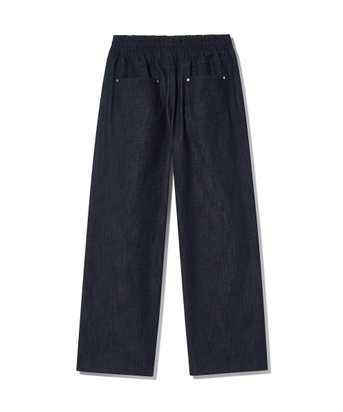 Diamond Layla(ダイアモンドレイラ)の「Unmodified Denim String Wide Pants P16 Blue Denim(その他パンツ・レディース・その他・LARGE/MEDIUM)」の3枚目の写真