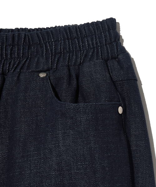 Diamond Layla(ダイアモンドレイラ)の「Unmodified Denim String Wide Pants P16 Blue Denim(その他パンツ・レディース・その他・LARGE/MEDIUM)」の5枚目の写真