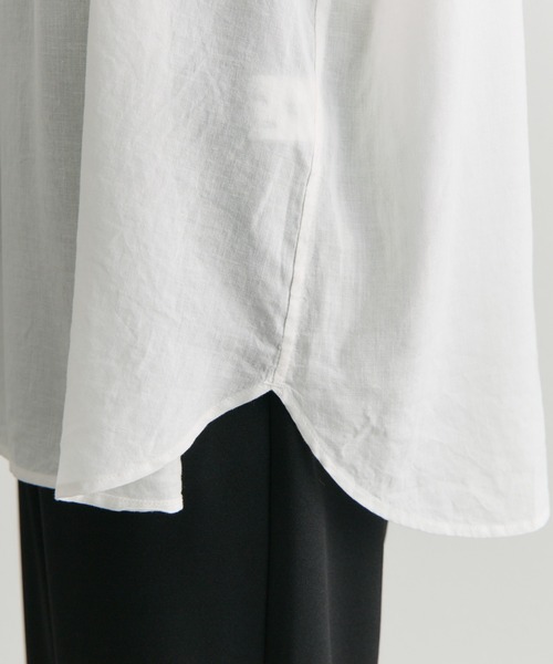 PUAL CE CIN（ピュアルセシン）の「襟袖レースプチハイネックブラウス（シャツ/ブラウス・レディース・オフホワイト/ブラック・FREE）」の21枚目の写真