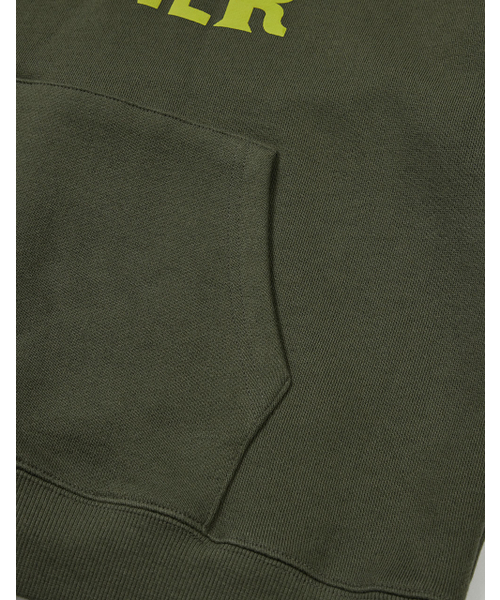 MMLG（エムエムエルジー）の「[Mmlg] FAMILY MESSAGE HOODIE (MOSS KHAKI)（パーカー・レディース・その他・X-LARGE/SMALL/MEDIUM/LARGE）」の6枚目の写真