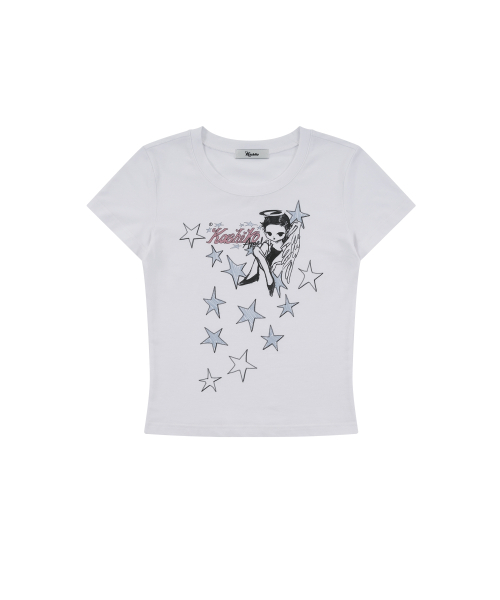 KASHIKO(カシコ)の「Kashiko Angelic Baby T Shirt(Tシャツ/カットソー・レディース・その他・SMALL/MEDIUM)」の1枚目の写真
