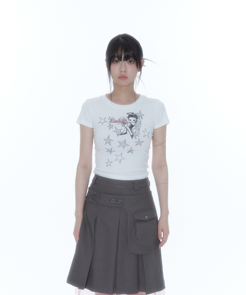 KASHIKO(カシコ)の「Kashiko Angelic Baby T Shirt(Tシャツ/カットソー・レディース・その他・SMALL/MEDIUM)」の3枚目の写真