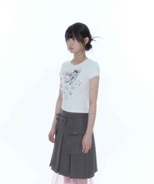 KASHIKO(カシコ)の「Kashiko Angelic Baby T Shirt(Tシャツ/カットソー・レディース・その他・SMALL/MEDIUM)」の4枚目の写真