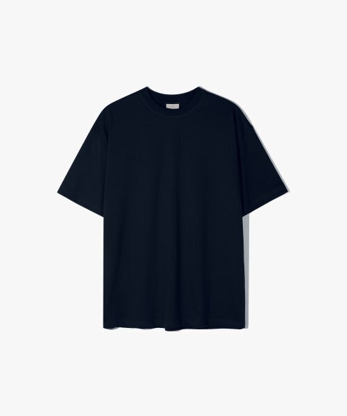 ESN(イーエスエヌ)の「プレミアムシングルセミオーバーフィットTシャツネイビー(Tシャツ/カットソー・メンズ・その他・X-LARGE/XX-LARGE/LARGE/MEDIUM)」の3枚目の写真