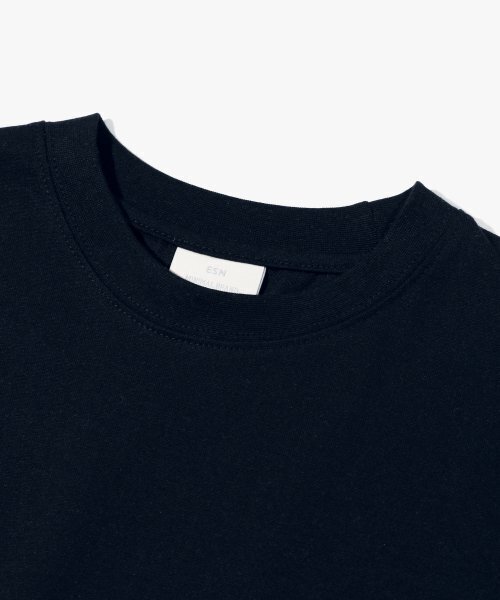 ESN(イーエスエヌ)の「プレミアムシングルセミオーバーフィットTシャツネイビー(Tシャツ/カットソー・メンズ・その他・X-LARGE/XX-LARGE/LARGE/MEDIUM)」の4枚目の写真