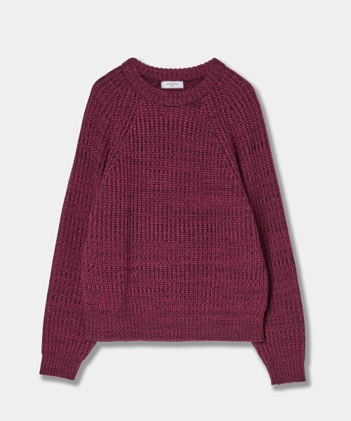 AFTERPRAY(アフタープレイ)の「ソーラーインタルシアニットマゼンタ(ニット/セーター・レディース・その他・LARGE/MEDIUM/SMALL)」の1枚目の写真
