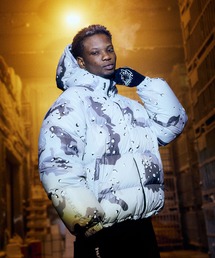 HUF / ダウンジャケット/L/ナイロン/WHT HUF｜ハフのダウンジャケット/コート（ナイロン）通販 - ZOZOTOWN