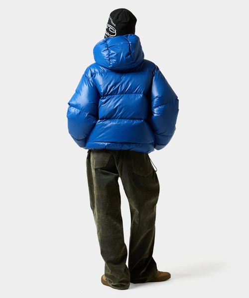 HUF（ハフ）の「PERTEX EXPLORER DOWN JACKET（ダウンジャケット/コート・メンズ・ブラック/グレー系カモフラージュ/ブルー・XL/L/S/M）」の18枚目の写真