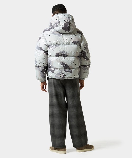 HUF（ハフ）の「PERTEX EXPLORER DOWN JACKET（ダウンジャケット/コート・メンズ・ブラック/グレー系カモフラージュ/ブルー・XL/L/S/M）」の21枚目の写真