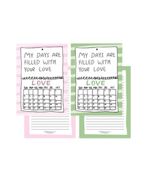 KONGJUDESIGNS（コンジュデザインズ）の「Calendar Stationery Set（ステーショナリー）」