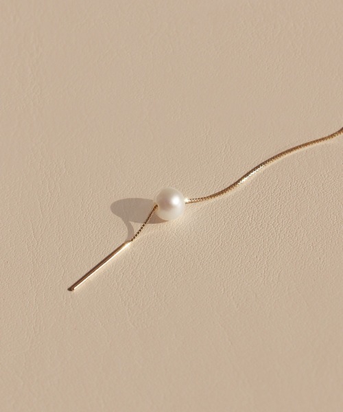 JUPITER（ジュピター）の「パールシリコンピアスキャッチ（ピアス（両耳用）・レディース・クリア・FREE）」の3枚目の写真