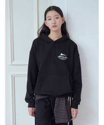WAVE UNION（ウェーブユニオン）の「Bread and roses Hoodie black（パーカー）」
