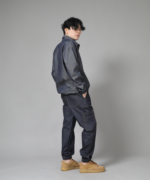 SAINTCREW(セントクルー)の「リンクルポケットアノラックシャツ WPA-413 デニムライトインディゴ(シャツ/ブラウス・メンズ・その他・MEDIUM/LARGE/X-LARGE)」の13枚目の写真