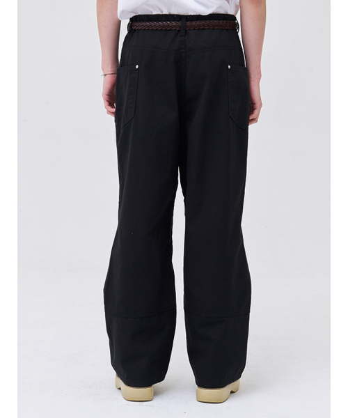 AKECII(アケシ)の「タマウォッシュドコットンパンツ-ブラック(その他パンツ・メンズ・その他・SMALL/MEDIUM/LARGE)」の4枚目の写真