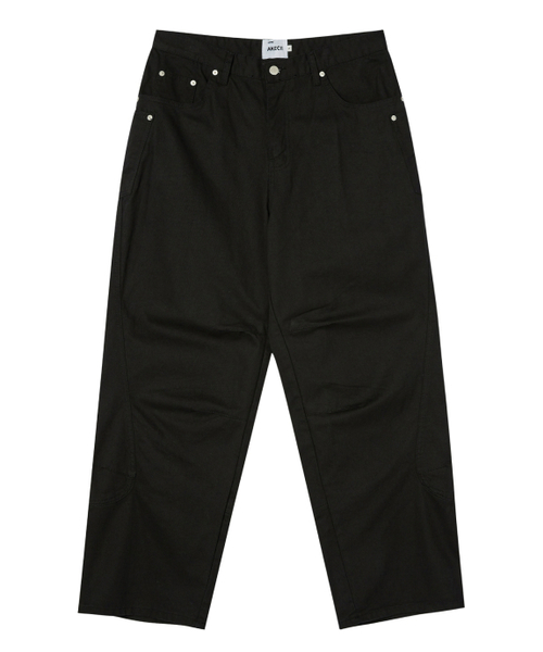 AKECII(アケシ)の「タマウォッシュドコットンパンツ-ブラック(その他パンツ・メンズ・その他・SMALL/MEDIUM/LARGE)」の6枚目の写真