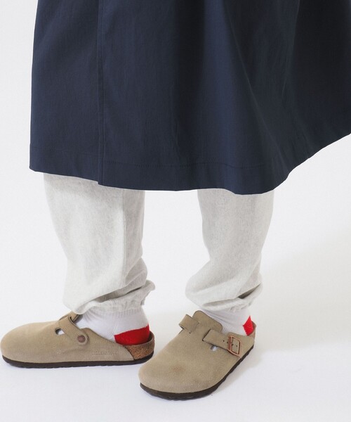 BEAMS BOY（ビームスボーイ）の「ソロテックス バルマカンコート（ステンカラーコート・レディース・ベージュ/ネイビー・1/2）」の16枚目の写真