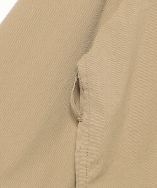 BEAMS BOY（ビームスボーイ）の「ソロテックス バルマカンコート（ステンカラーコート・レディース・ベージュ/ネイビー・1/2）」の20枚目の写真