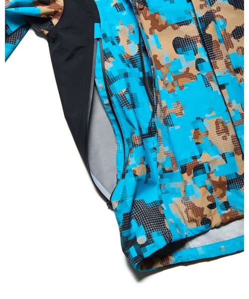 uniform experiment（ユニフォームエクスペリメント）の「CAMOUFLAGE 3LAYER MOUNTAIN JACKET（マウンテンパーカー・メンズ・ブルー/パープル・2/3/1/4/5）」の10枚目の写真