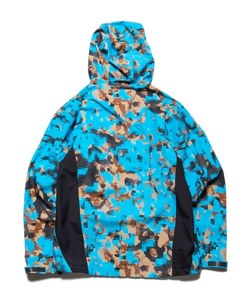 uniform experiment（ユニフォームエクスペリメント）の「CAMOUFLAGE 3LAYER MOUNTAIN JACKET（マウンテンパーカー・メンズ・ブルー/パープル・2/3/1/4/5）」の7枚目の写真
