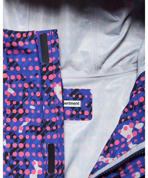 uniform experiment（ユニフォームエクスペリメント）の「CAMOUFLAGE 3LAYER MOUNTAIN JACKET（マウンテンパーカー・メンズ・ブルー/パープル・2/3/1/4/5）」の13枚目の写真