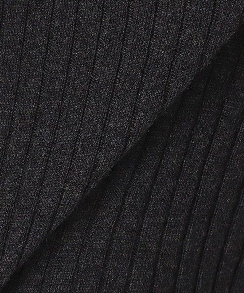 IENA（イエナ）の「EXメリノリブ ポロ襟カーディガン（カーディガン/ボレロ・レディース・ピンク/ブラック系その他/グレー・FREE）」の22枚目の写真
