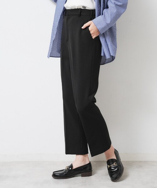 Dessin(デッサン)の「【洗える】ツイルスティックパンツ(その他パンツ・レディース・ブラック/キャメル・00/01/02/03)」の3枚目の写真