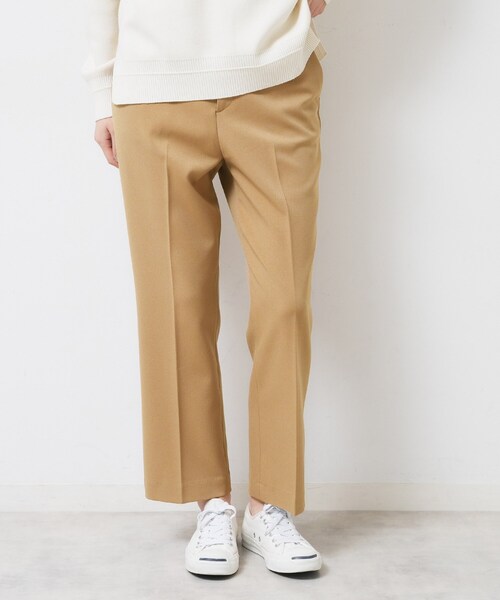 Dessin(デッサン)の「【洗える】ツイルスティックパンツ(その他パンツ・レディース・ブラック/キャメル・00/01/02/03)」の7枚目の写真