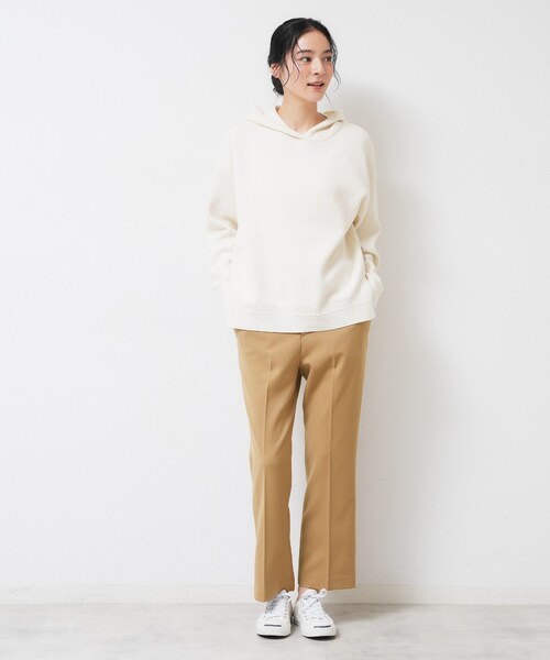 Dessin(デッサン)の「【洗える】ツイルスティックパンツ(その他パンツ・レディース・ブラック/キャメル・00/01/02/03)」の8枚目の写真