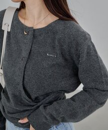 CAPRICIEUX LE'MAGE | カーディガン風アシメニット(ニット/セーター)