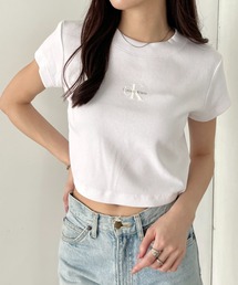 Tシャツ/カットソー（ホワイト/白色系・前面プリント）ファッション