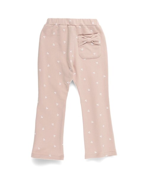 BRANSHES（ブランシェス）の「【ブランシェスmini】リボンポケットロングパンツ（その他パンツ・キッズ・ピンクベージュ/サックスブルー/ブラック/ピンク/カラフル・90/100/80/120/110/130）」の4枚目の写真