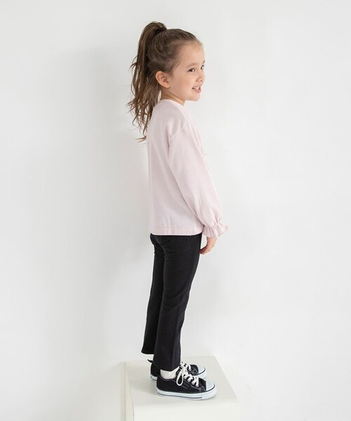 BRANSHES（ブランシェス）の「【ブランシェスmini】リボンポケットロングパンツ（その他パンツ・キッズ・ピンクベージュ/サックスブルー/ブラック/ピンク/カラフル・90/100/80/120/110/130）」の11枚目の写真