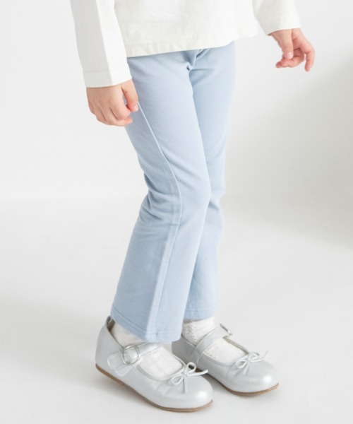 BRANSHES（ブランシェス）の「【ブランシェスmini】リボンポケットロングパンツ（その他パンツ・キッズ・ピンクベージュ/サックスブルー/ブラック/ピンク/カラフル・90/100/80/120/110/130）」の2枚目の写真