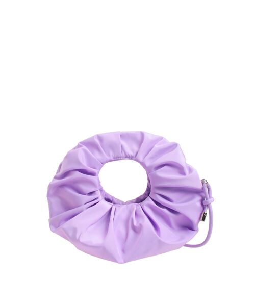 OUTDOOR PRODUCTS(アウトドアプロダクツ)の「【OUTDOOR PRODUCTS×ELLENDEEK別注】タックサークルバッグ(ハンドバッグ・レディース・ラベンダー/ブラウン/オフホワイト・FREE)」の17枚目の写真