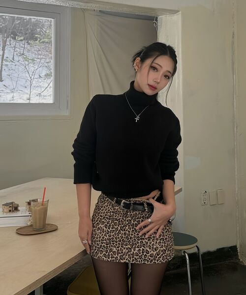 FANYOUNG(ファンヤング)の「ダメージミニスカート - レオパード(スカート・レディース・その他・SMALL/MEDIUM)」の10枚目の写真