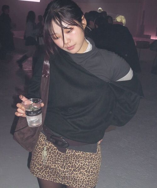 FANYOUNG(ファンヤング)の「ダメージミニスカート - レオパード(スカート・レディース・その他・SMALL/MEDIUM)」の11枚目の写真