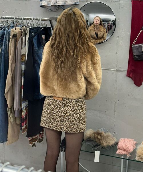 FANYOUNG(ファンヤング)の「ダメージミニスカート - レオパード(スカート・レディース・その他・SMALL/MEDIUM)」の13枚目の写真