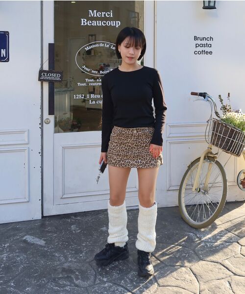 FANYOUNG(ファンヤング)の「ダメージミニスカート - レオパード(スカート・レディース・その他・SMALL/MEDIUM)」の16枚目の写真