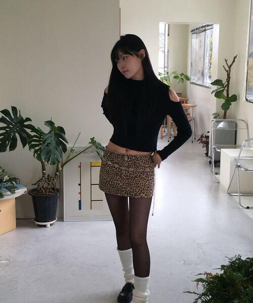 FANYOUNG(ファンヤング)の「ダメージミニスカート - レオパード(スカート・レディース・その他・SMALL/MEDIUM)」の20枚目の写真