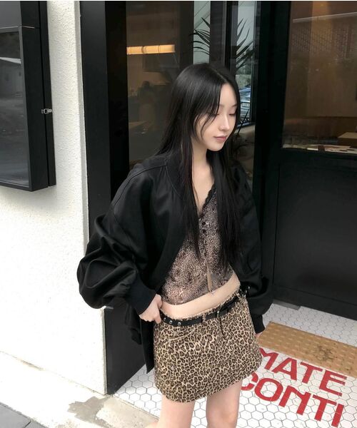 FANYOUNG(ファンヤング)の「ダメージミニスカート - レオパード(スカート・レディース・その他・SMALL/MEDIUM)」の21枚目の写真