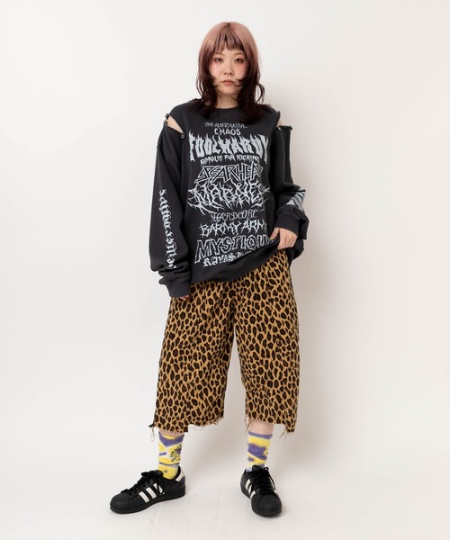 RNA(アールエヌエー)の「R4440 ウエービーテープクロップドパンツ(その他パンツ・レディース・カモフラージュ/レオパード・MEDIUM)」の21枚目の写真