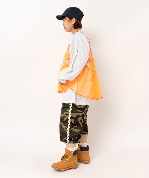 RNA(アールエヌエー)の「R4440 ウエービーテープクロップドパンツ(その他パンツ・レディース・カモフラージュ/レオパード・MEDIUM)」の18枚目の写真
