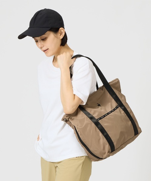 le coq sportif(ルコックスポルティフ)の「トートバッグ(はっ水)(トートバッグ・メンズ・ベージュ・F)」の14枚目の写真