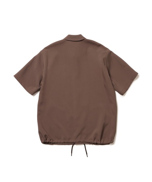 MR.OLIVE(ミスターオリーブ)の「TROPICAL POPLIN / SHORT SLEEVE COACH SHIRT /M261120(シャツ/ブラウス・メンズ・ブラック/ブラウン・SMALL/MEDIUM/LARGE)」の6枚目の写真