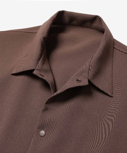 MR.OLIVE(ミスターオリーブ)の「TROPICAL POPLIN / SHORT SLEEVE COACH SHIRT /M261120(シャツ/ブラウス・メンズ・ブラック/ブラウン・SMALL/MEDIUM/LARGE)」の8枚目の写真