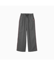 MNS Pinstripe Wide Brushed Pants_Gray