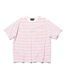 BEAMS PLUS | Pocket Tee Pile Stripe(Tシャツ/カットソー)